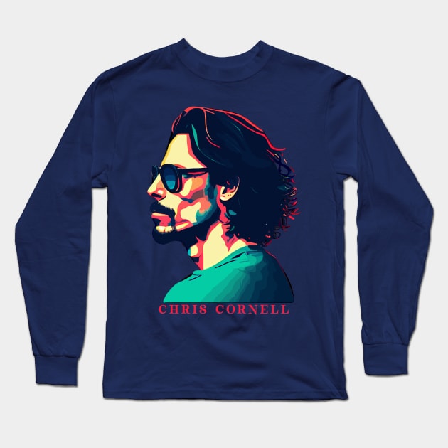 American Musician Long Sleeve T-Shirt by sahiliart06